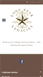 Mobile Screenshot of lonestarlegacies.com